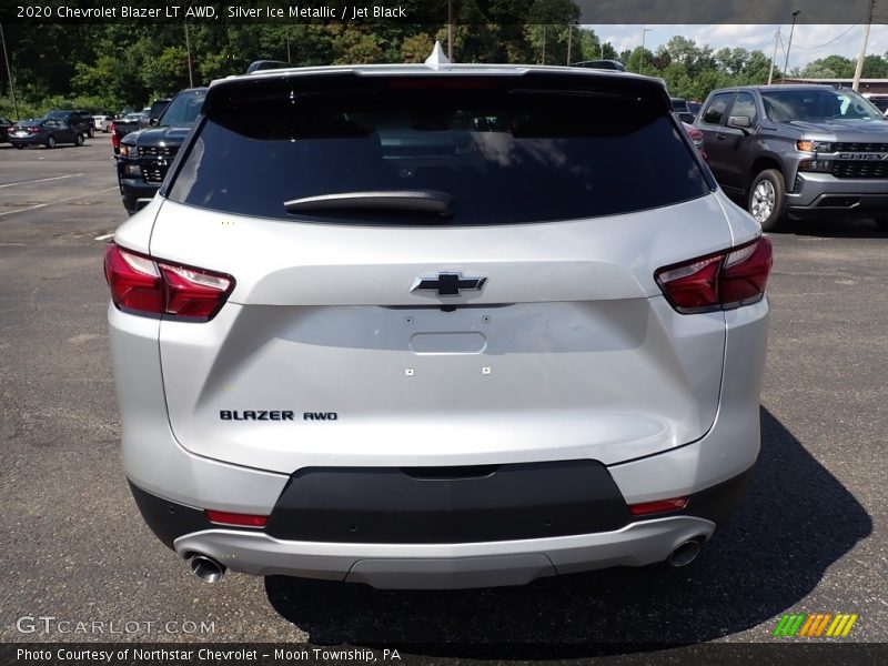 Silver Ice Metallic / Jet Black 2020 Chevrolet Blazer LT AWD