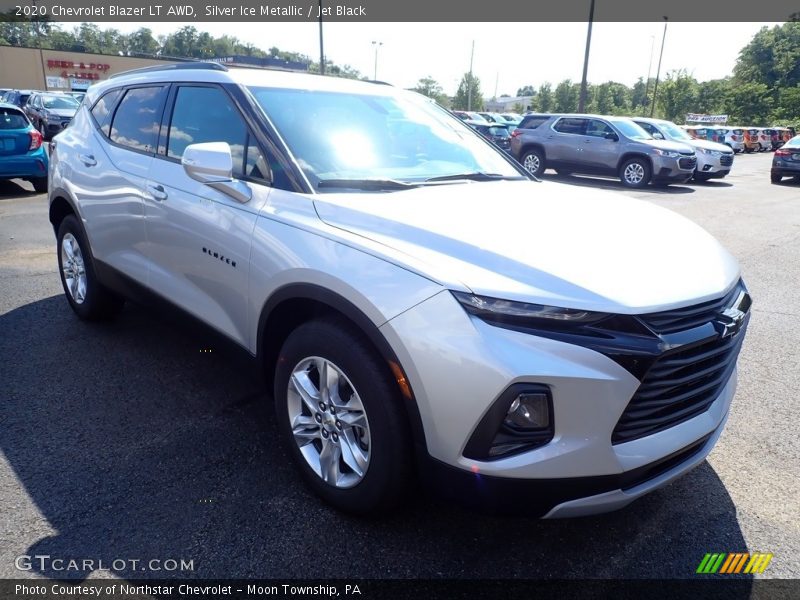Silver Ice Metallic / Jet Black 2020 Chevrolet Blazer LT AWD