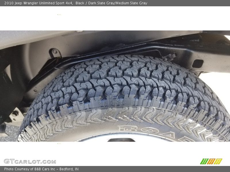 Black / Dark Slate Gray/Medium Slate Gray 2010 Jeep Wrangler Unlimited Sport 4x4