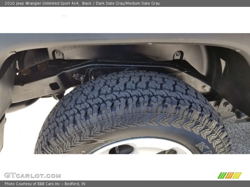 Black / Dark Slate Gray/Medium Slate Gray 2010 Jeep Wrangler Unlimited Sport 4x4