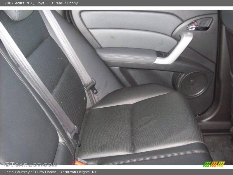 Royal Blue Pearl / Ebony 2007 Acura RDX