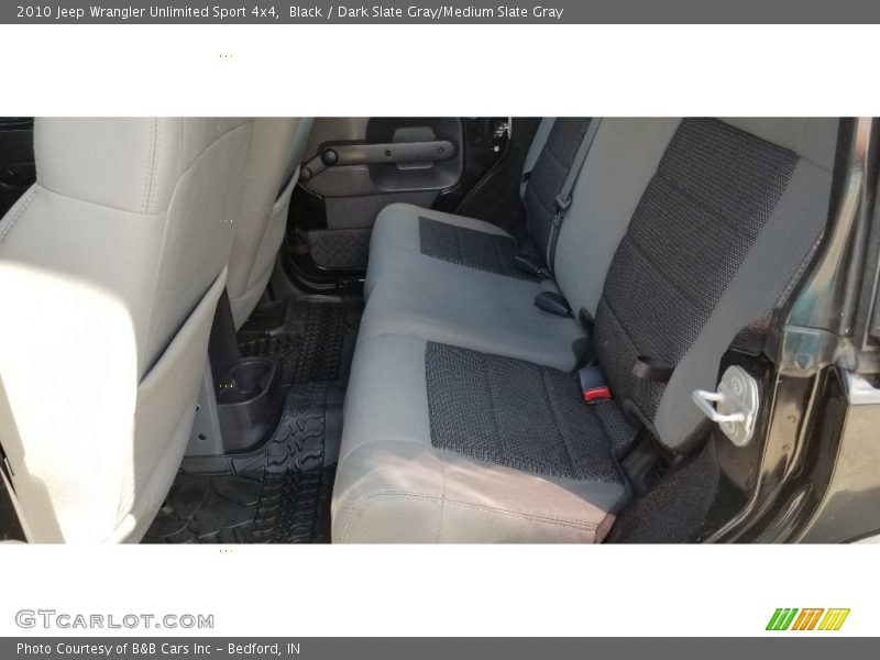 Black / Dark Slate Gray/Medium Slate Gray 2010 Jeep Wrangler Unlimited Sport 4x4