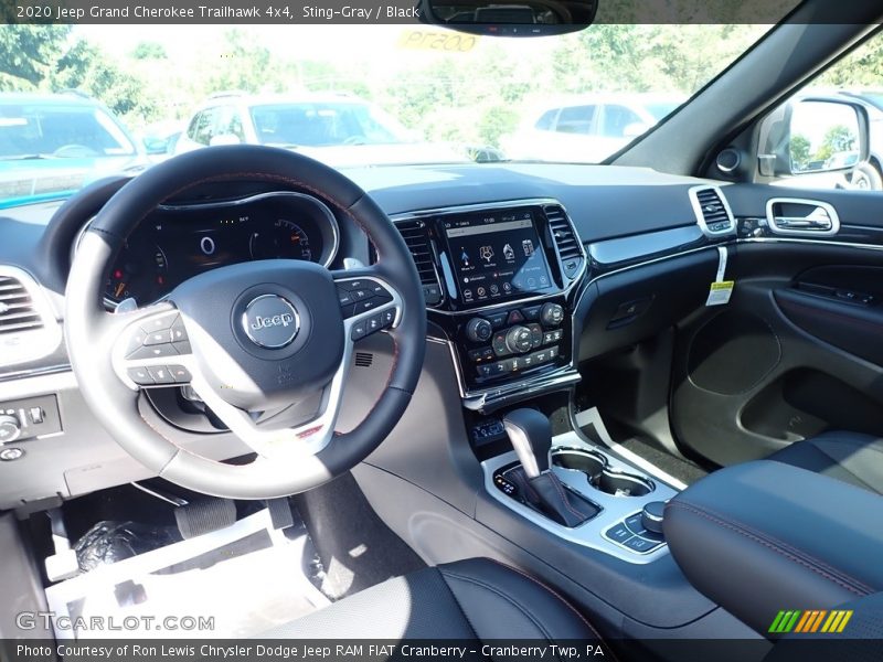 Dashboard of 2020 Grand Cherokee Trailhawk 4x4