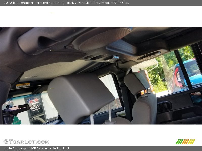 Black / Dark Slate Gray/Medium Slate Gray 2010 Jeep Wrangler Unlimited Sport 4x4