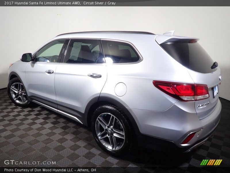 Circuit Silver / Gray 2017 Hyundai Santa Fe Limited Ultimate AWD