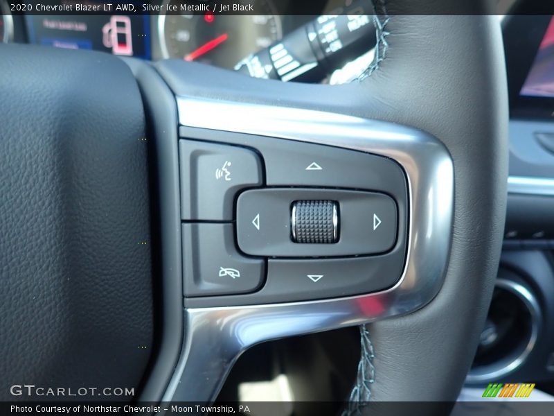 Silver Ice Metallic / Jet Black 2020 Chevrolet Blazer LT AWD