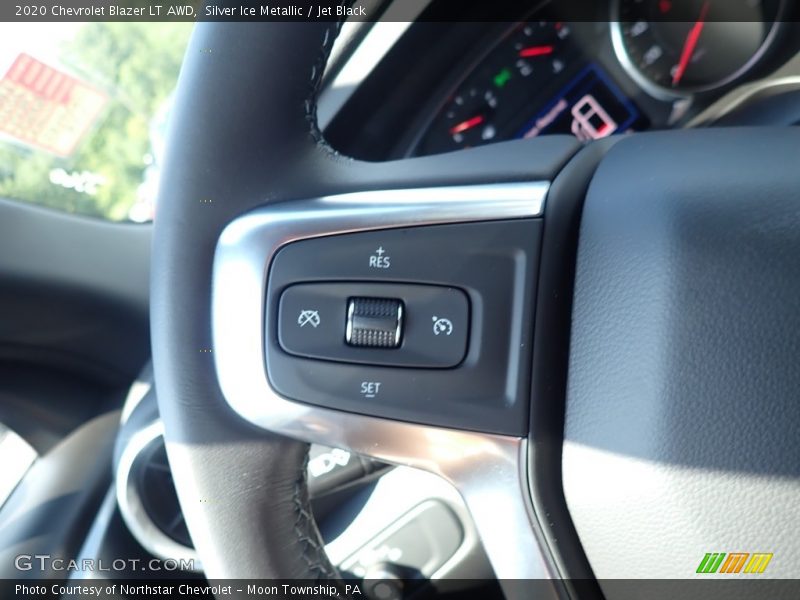 Silver Ice Metallic / Jet Black 2020 Chevrolet Blazer LT AWD