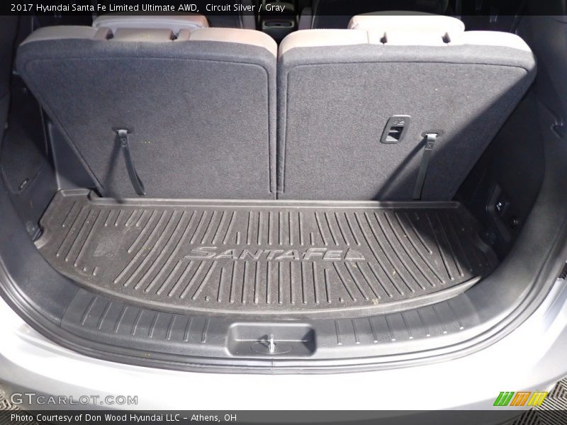 Circuit Silver / Gray 2017 Hyundai Santa Fe Limited Ultimate AWD