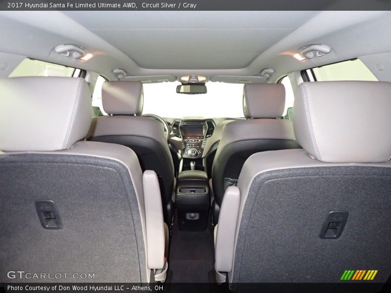 Circuit Silver / Gray 2017 Hyundai Santa Fe Limited Ultimate AWD