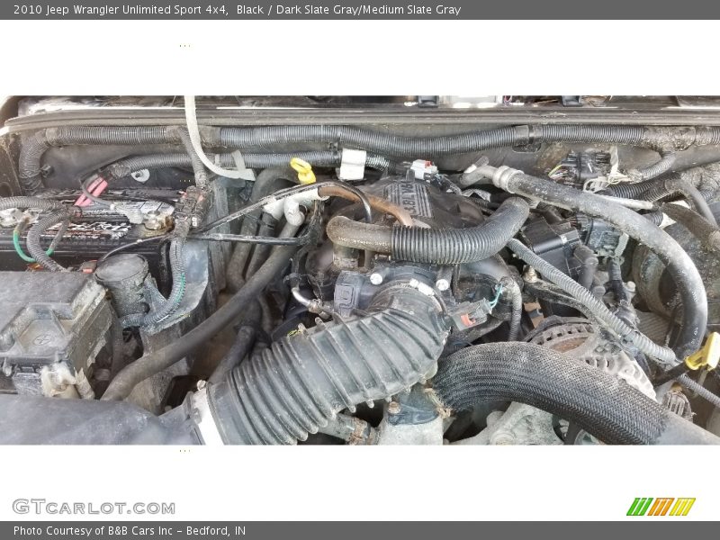 Black / Dark Slate Gray/Medium Slate Gray 2010 Jeep Wrangler Unlimited Sport 4x4