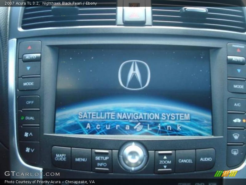 Nighthawk Black Pearl / Ebony 2007 Acura TL 3.2