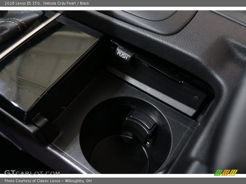 Nebula Gray Pearl / Black 2018 Lexus ES 350