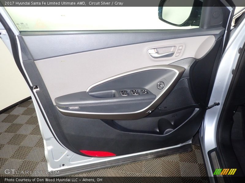 Circuit Silver / Gray 2017 Hyundai Santa Fe Limited Ultimate AWD