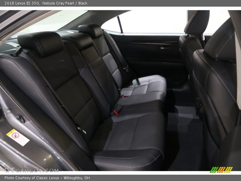 Nebula Gray Pearl / Black 2018 Lexus ES 350
