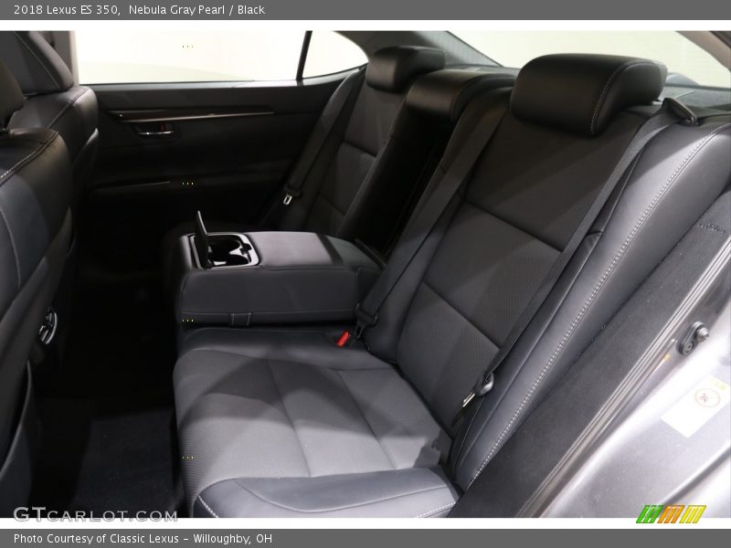 Nebula Gray Pearl / Black 2018 Lexus ES 350