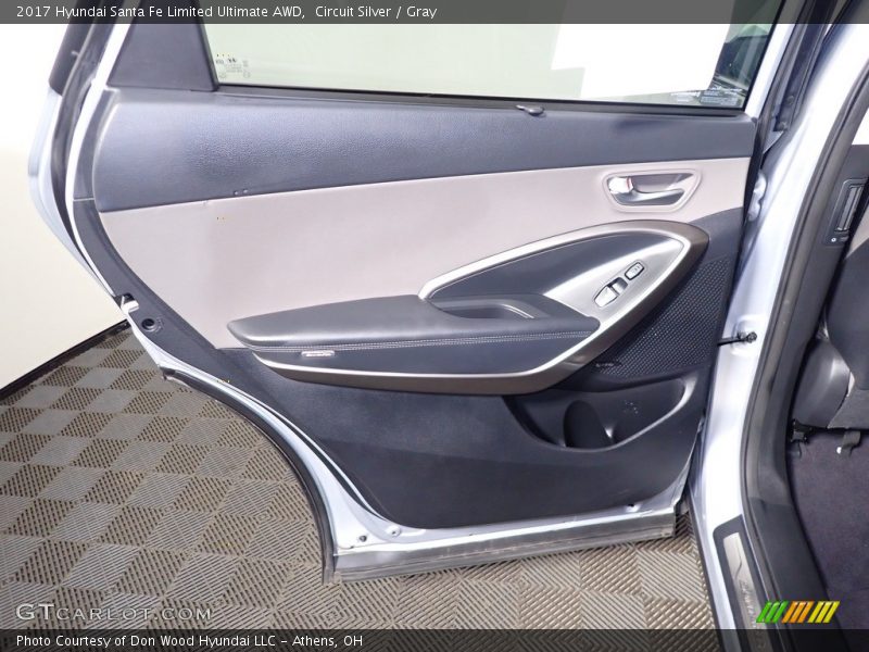 Circuit Silver / Gray 2017 Hyundai Santa Fe Limited Ultimate AWD