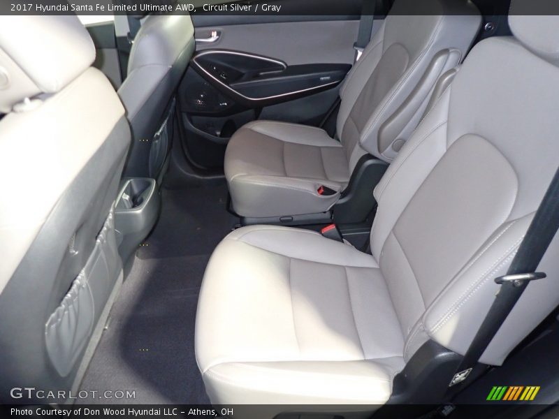 Circuit Silver / Gray 2017 Hyundai Santa Fe Limited Ultimate AWD