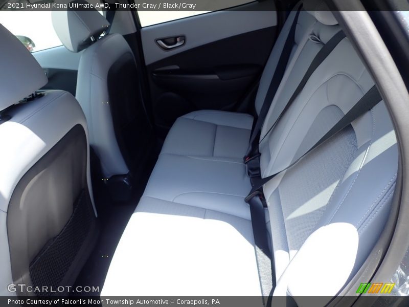Thunder Gray / Black/Gray 2021 Hyundai Kona Ultimate AWD