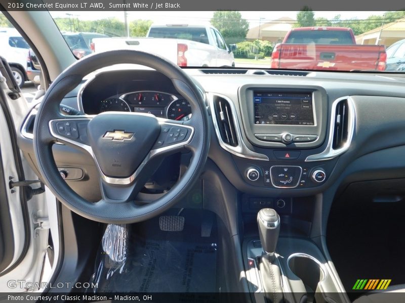 Summit White / Jet Black 2019 Chevrolet Equinox LT AWD