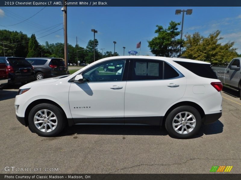 Summit White / Jet Black 2019 Chevrolet Equinox LT AWD