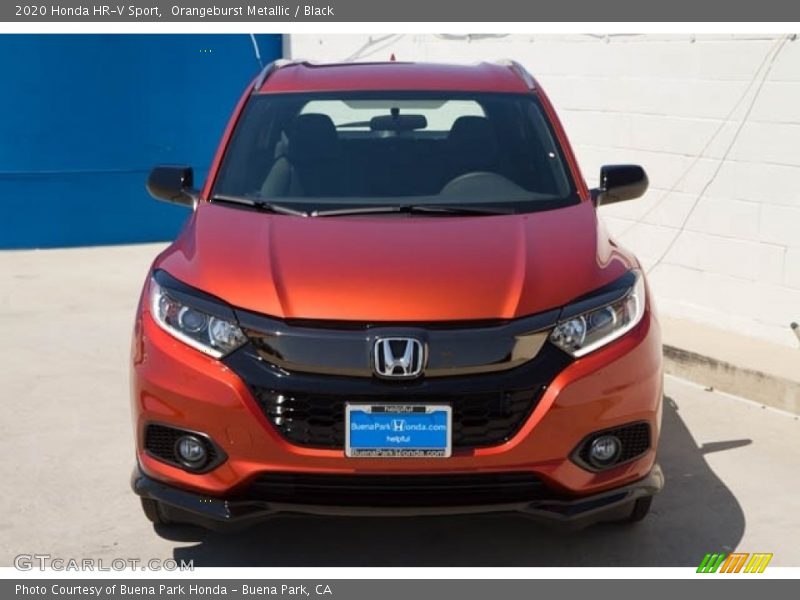 Orangeburst Metallic / Black 2020 Honda HR-V Sport