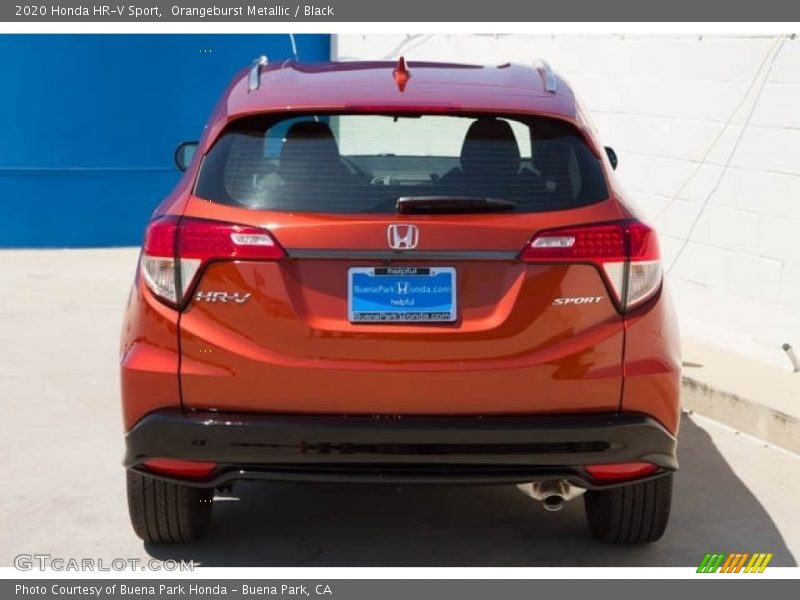 Orangeburst Metallic / Black 2020 Honda HR-V Sport