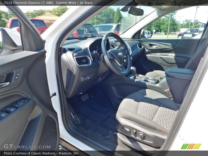 Summit White / Jet Black 2019 Chevrolet Equinox LT AWD
