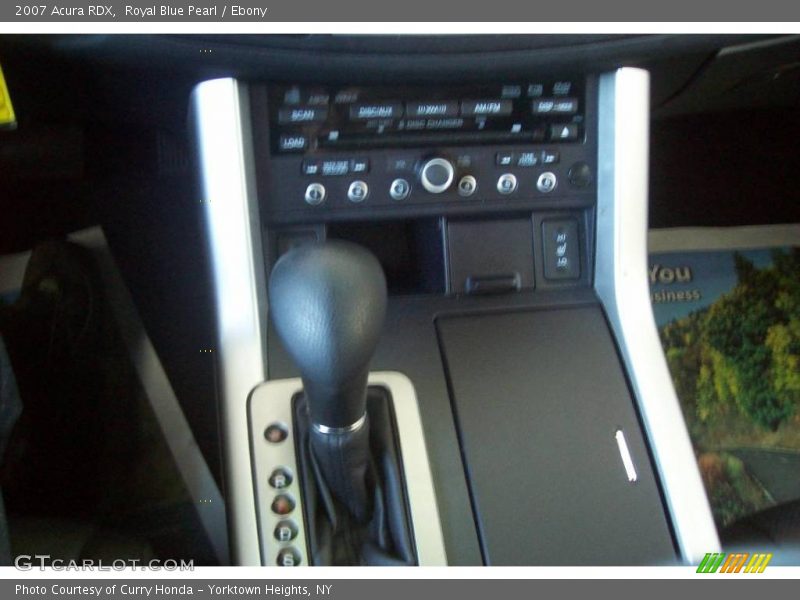 Royal Blue Pearl / Ebony 2007 Acura RDX