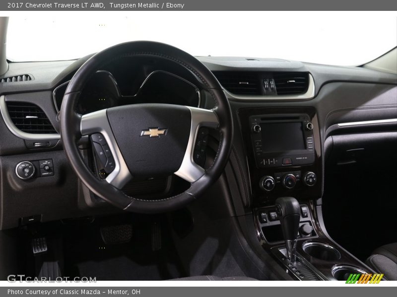 Tungsten Metallic / Ebony 2017 Chevrolet Traverse LT AWD