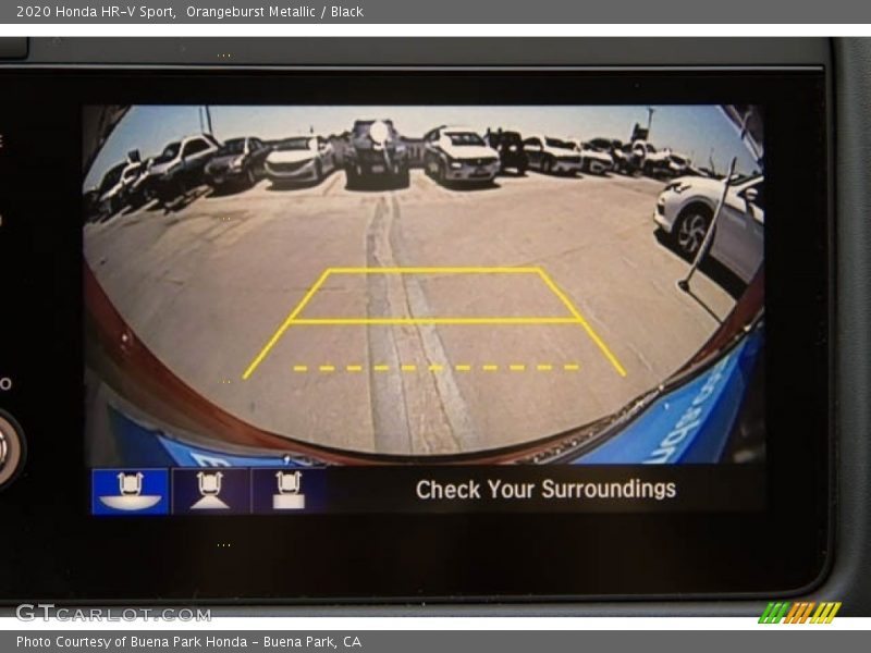 Orangeburst Metallic / Black 2020 Honda HR-V Sport