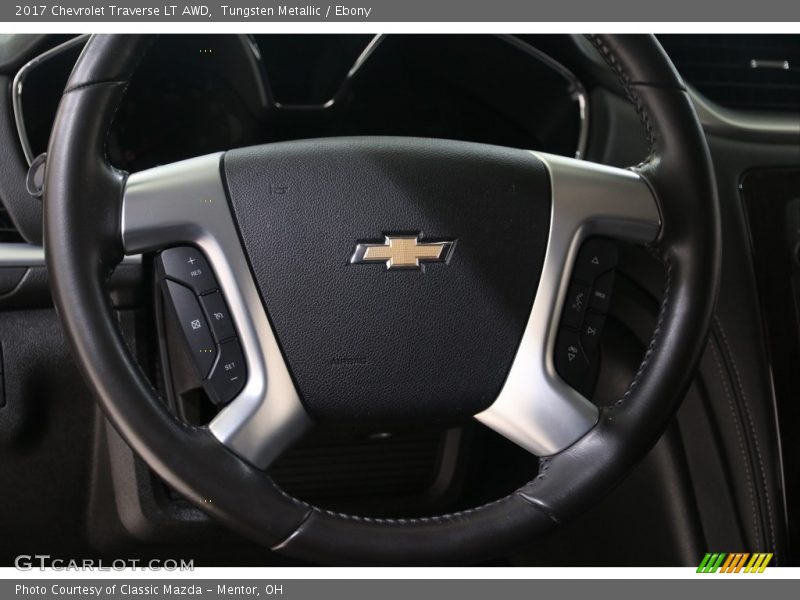 Tungsten Metallic / Ebony 2017 Chevrolet Traverse LT AWD
