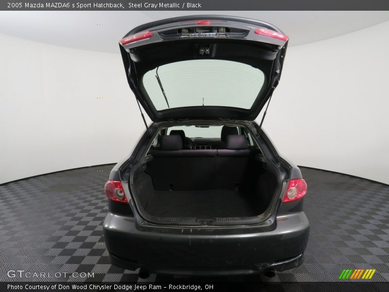 Steel Gray Metallic / Black 2005 Mazda MAZDA6 s Sport Hatchback