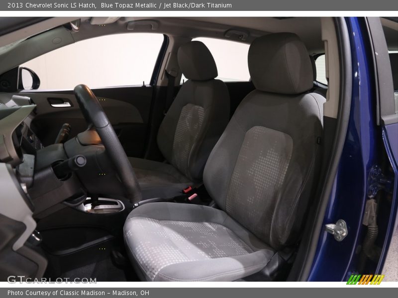 Front Seat of 2013 Sonic LS Hatch