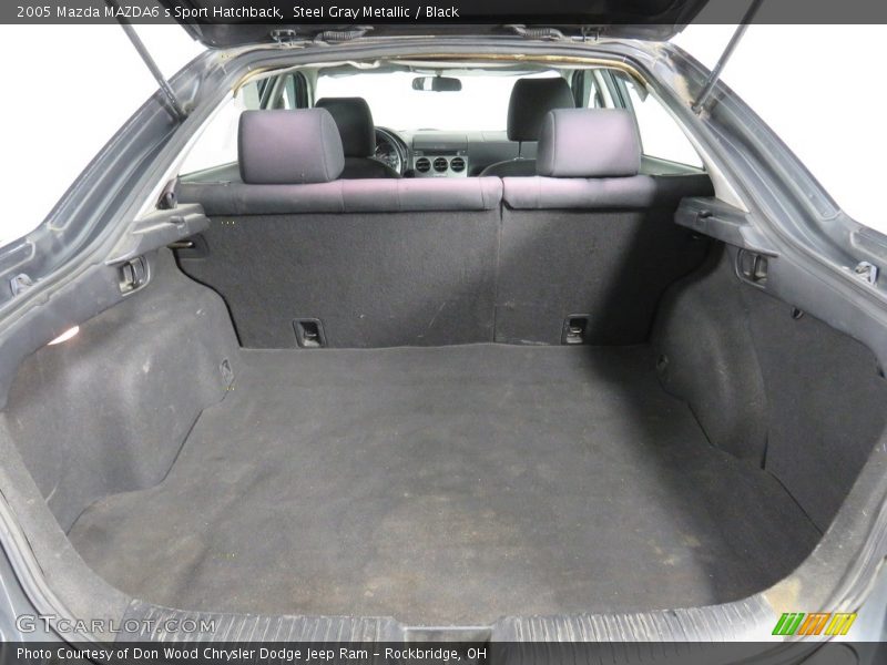Steel Gray Metallic / Black 2005 Mazda MAZDA6 s Sport Hatchback