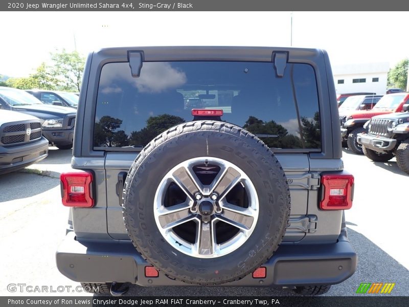 Sting-Gray / Black 2020 Jeep Wrangler Unlimited Sahara 4x4