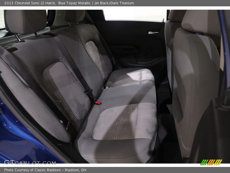 Rear Seat of 2013 Sonic LS Hatch