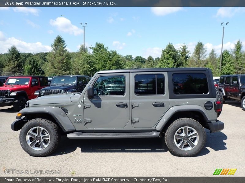  2020 Wrangler Unlimited Sahara 4x4 Sting-Gray