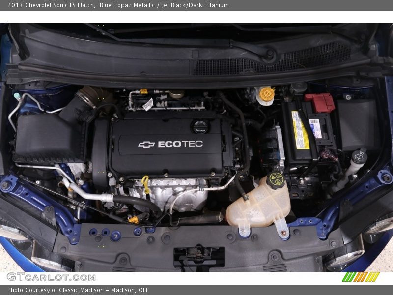  2013 Sonic LS Hatch Engine - 1.8 Liter DOHC 16-Valve ECOTEC 4 Cylinder