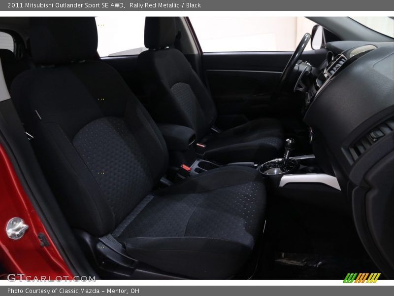 Rally Red Metallic / Black 2011 Mitsubishi Outlander Sport SE 4WD