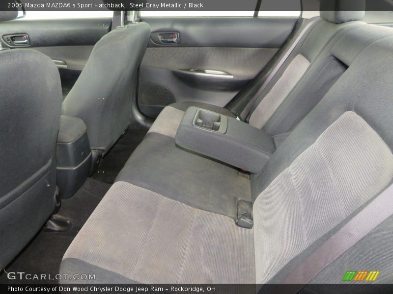 Steel Gray Metallic / Black 2005 Mazda MAZDA6 s Sport Hatchback