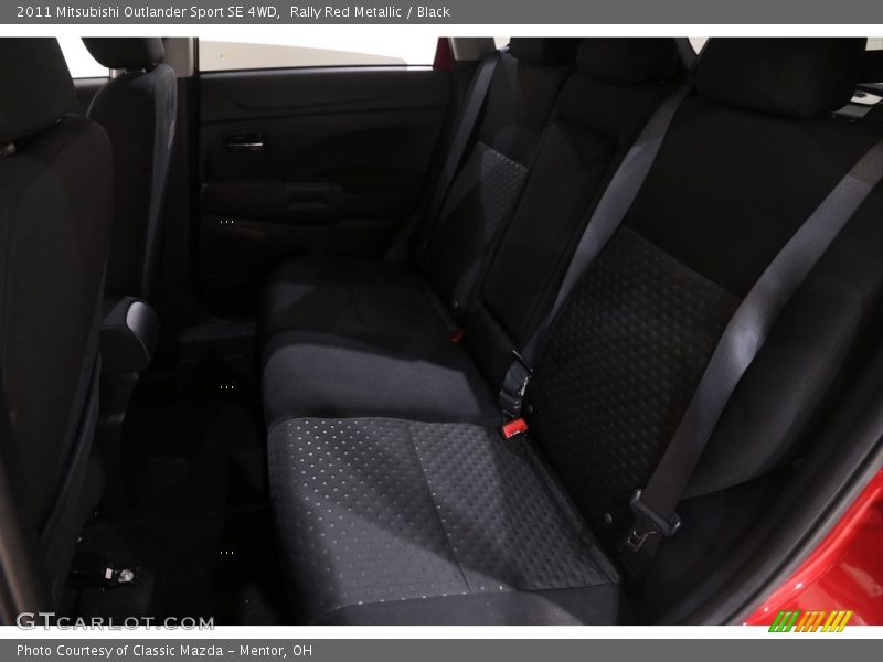 Rally Red Metallic / Black 2011 Mitsubishi Outlander Sport SE 4WD