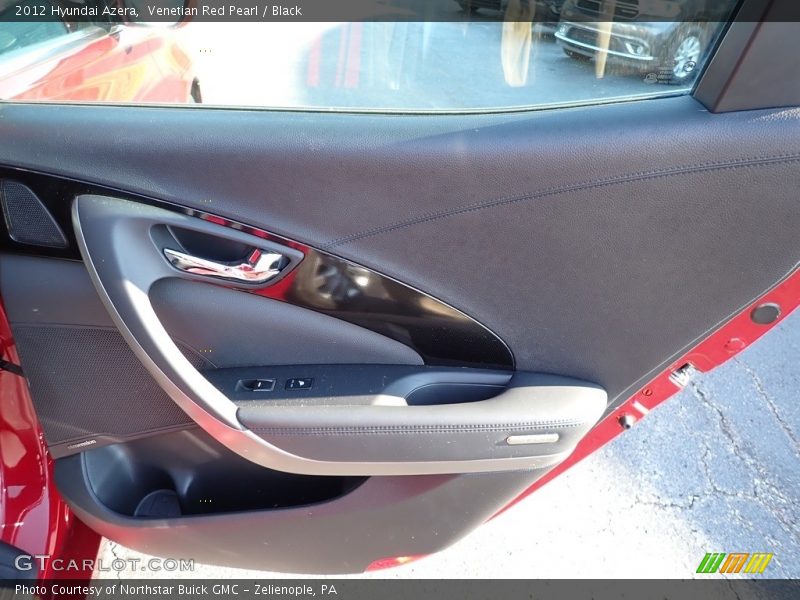 Venetian Red Pearl / Black 2012 Hyundai Azera