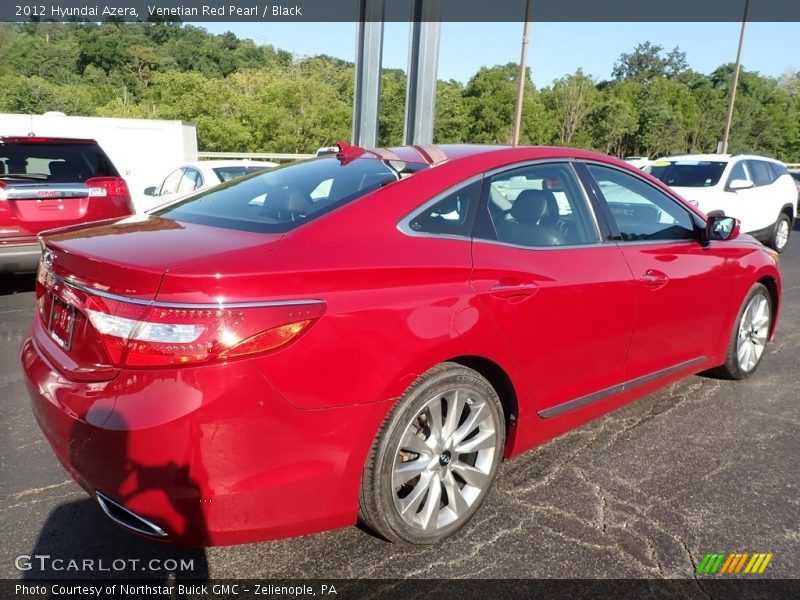 Venetian Red Pearl / Black 2012 Hyundai Azera