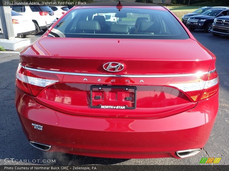 Venetian Red Pearl / Black 2012 Hyundai Azera