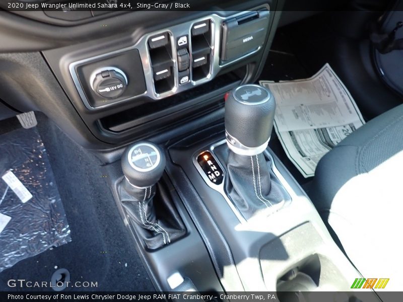  2020 Wrangler Unlimited Sahara 4x4 8 Speed Automatic Shifter