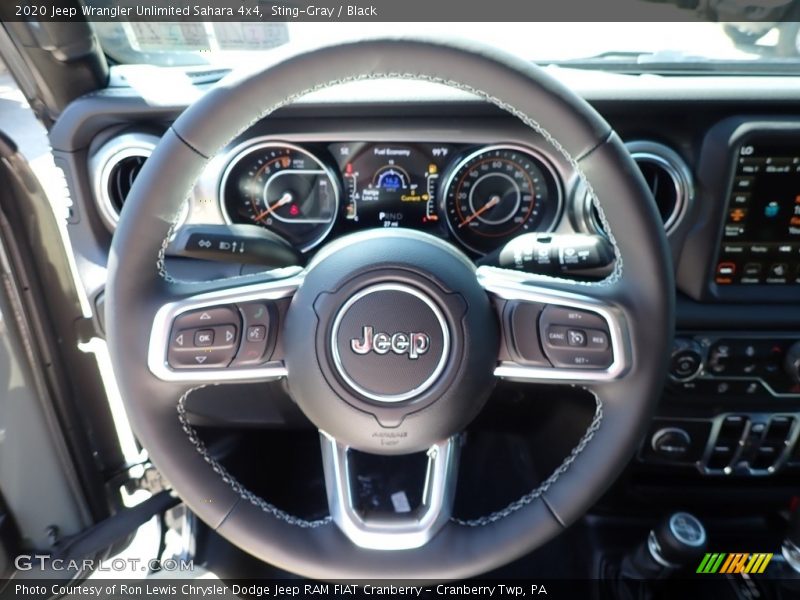 2020 Wrangler Unlimited Sahara 4x4 Steering Wheel