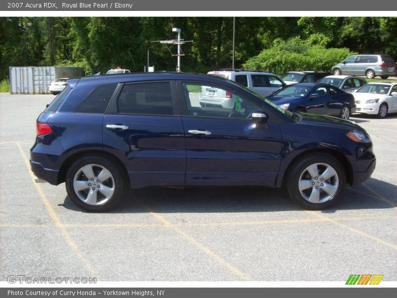 Royal Blue Pearl / Ebony 2007 Acura RDX