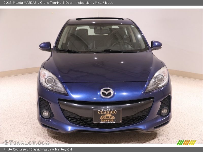 Indigo Lights Mica / Black 2013 Mazda MAZDA3 s Grand Touring 5 Door