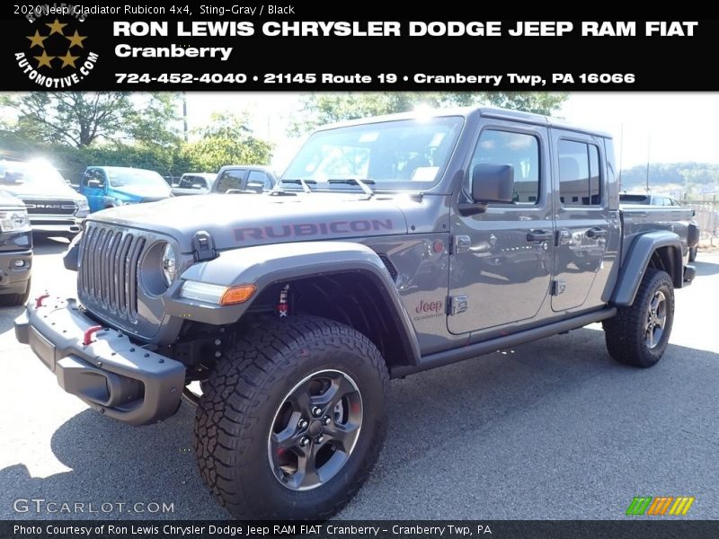Sting-Gray / Black 2020 Jeep Gladiator Rubicon 4x4