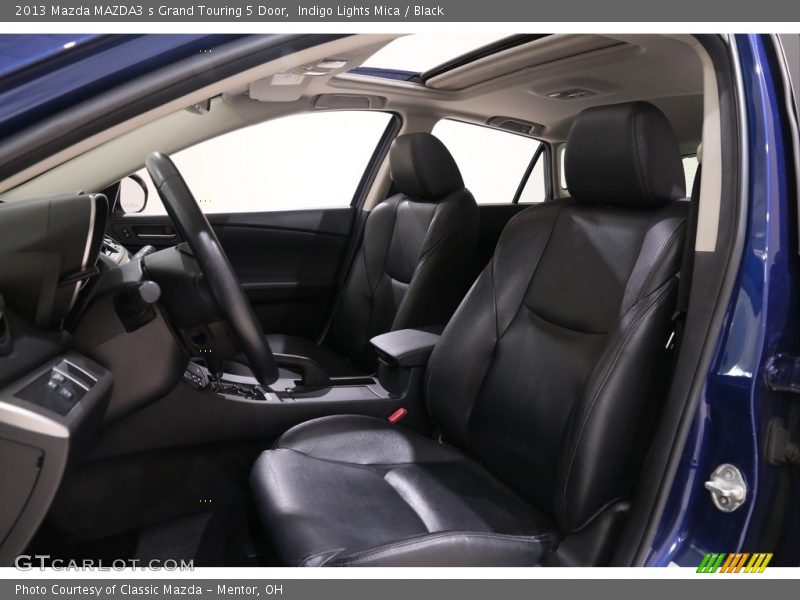 Indigo Lights Mica / Black 2013 Mazda MAZDA3 s Grand Touring 5 Door